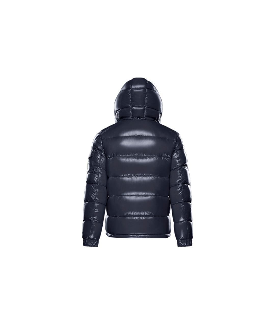 MONCLER Синий пуховик, фото 2