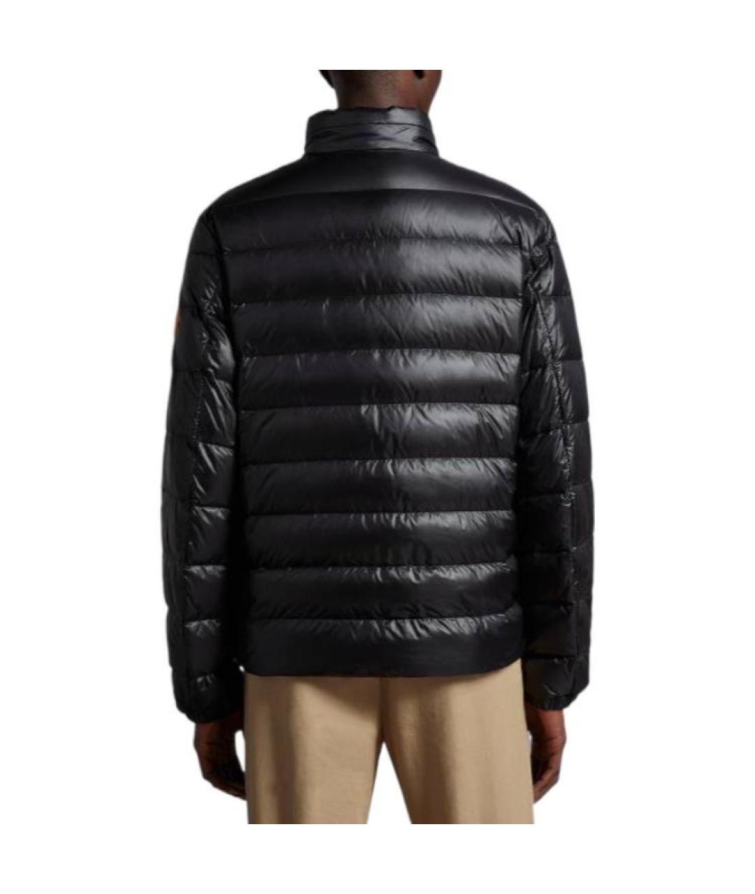 MONCLER Черная полиамидовая куртка, фото 4