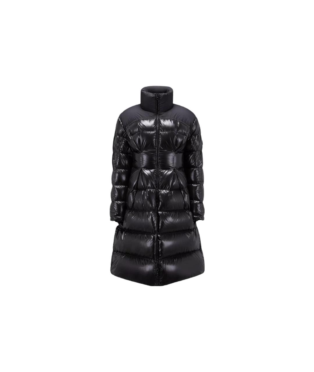 MONCLER Черный пуховик, фото 6