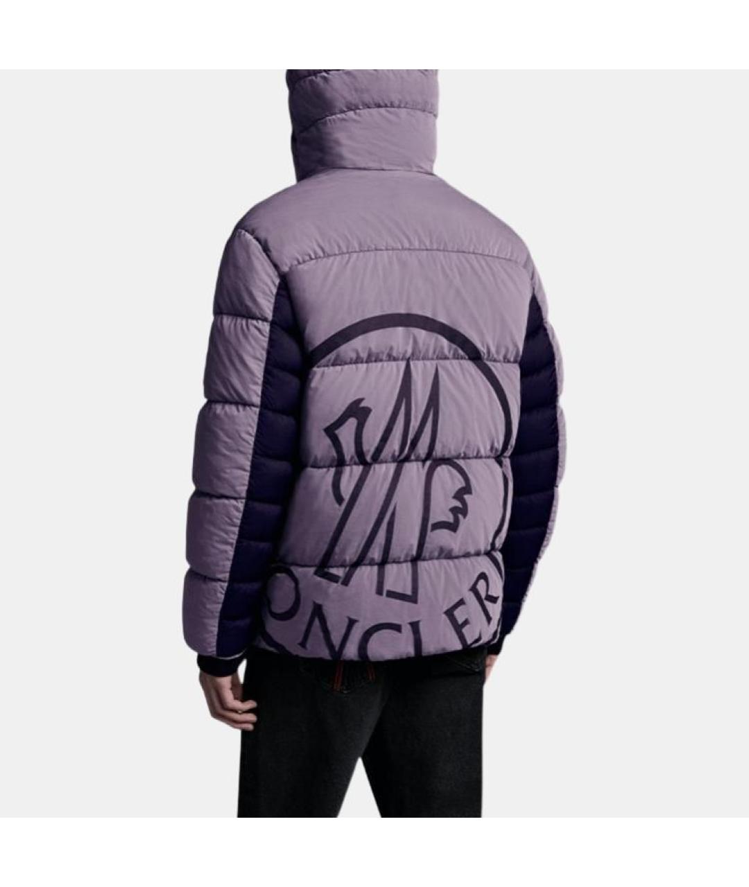 MONCLER Фиолетовый пуховик, фото 5