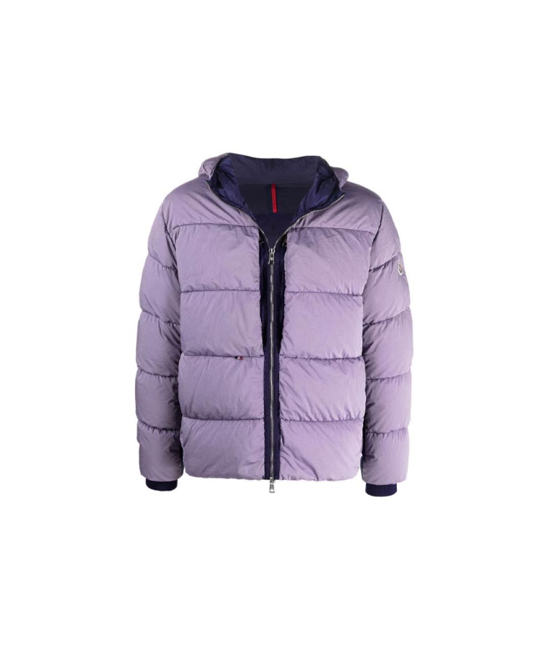 MONCLER Фиолетовый пуховик, фото 1