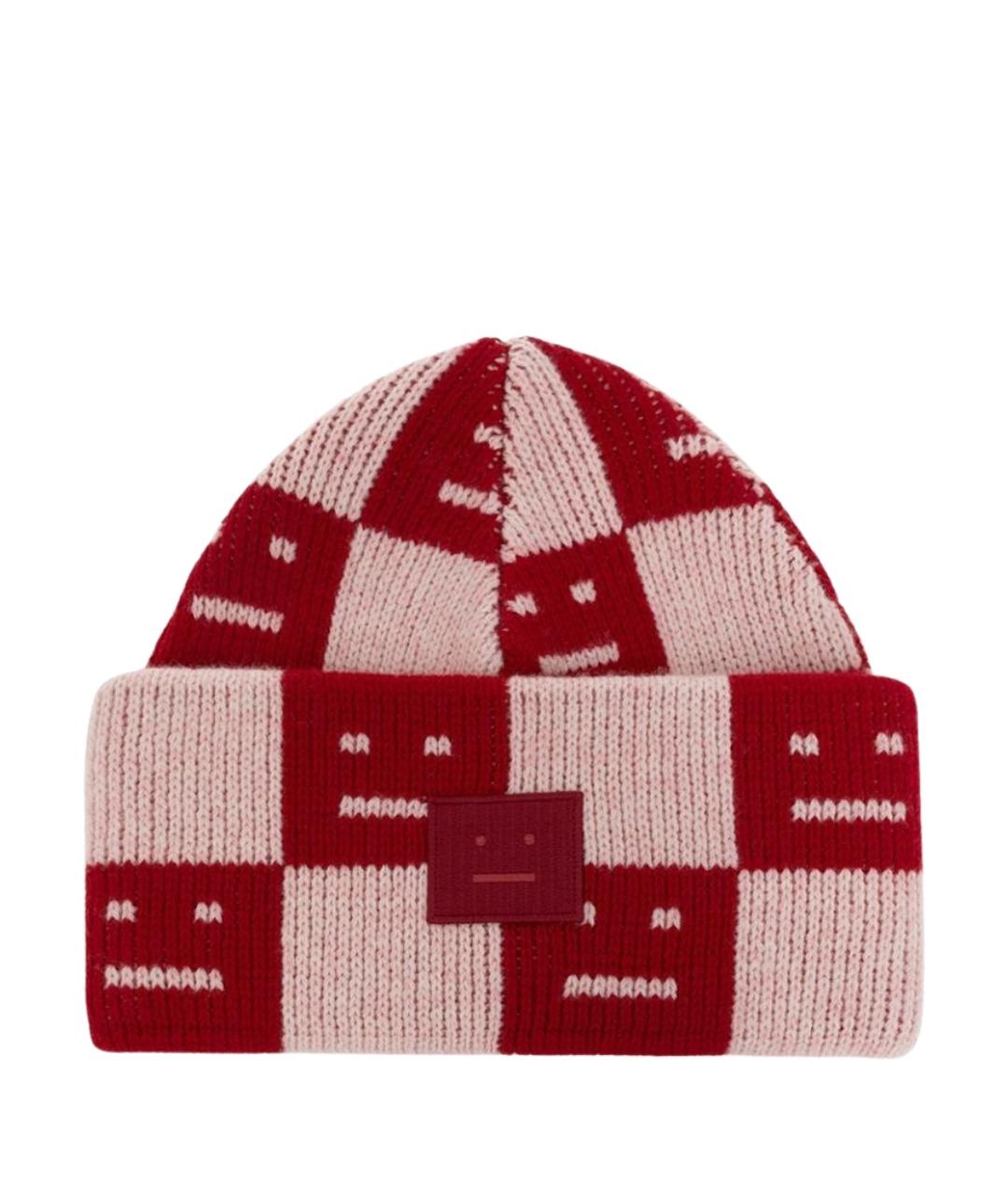 ACNE STUDIOS Красная шапка, фото 1