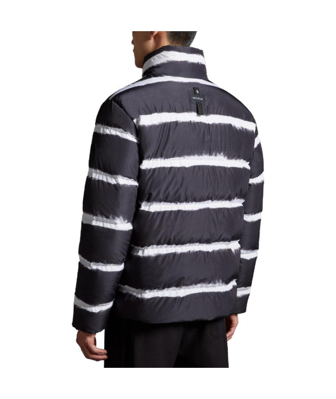 MONCLER Черный пуховик, фото 3