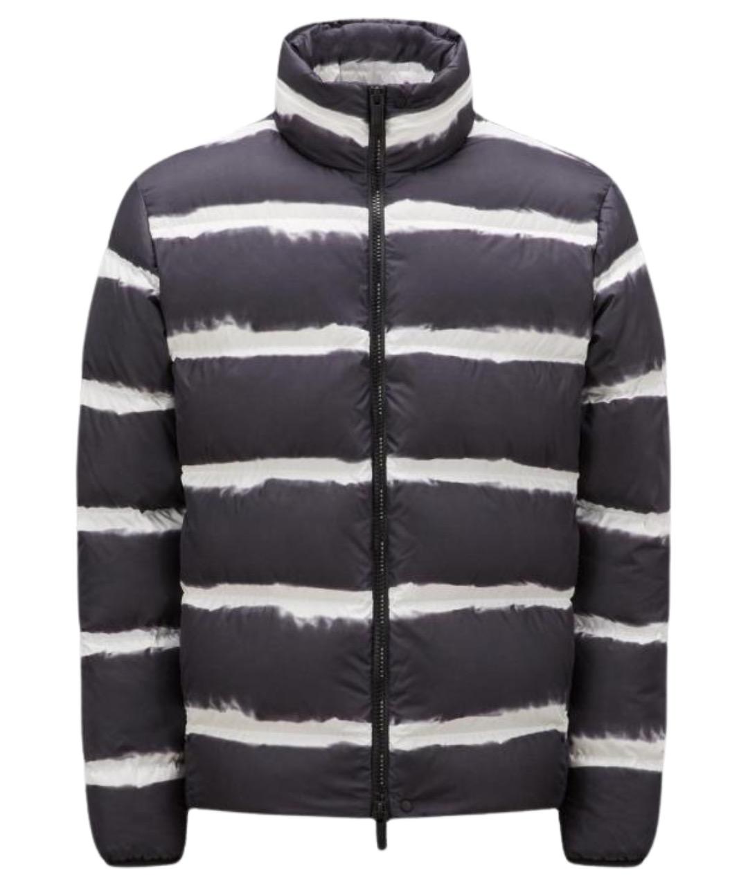 MONCLER Черный пуховик, фото 1