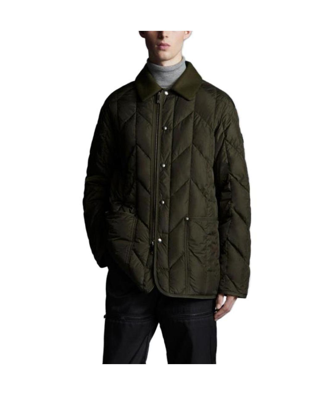 MONCLER Зеленая куртка, фото 2
