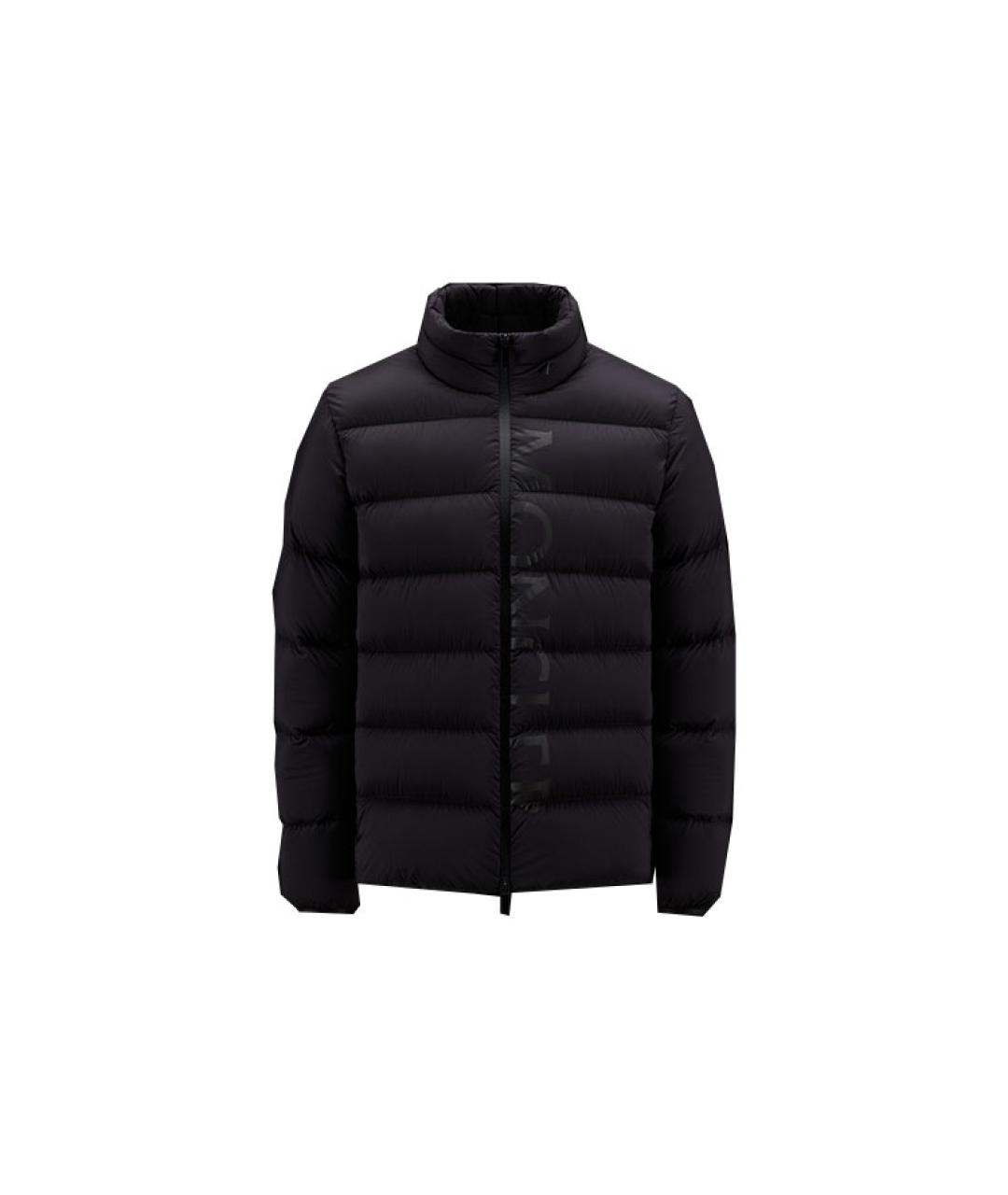 MONCLER Черный пуховик, фото 5