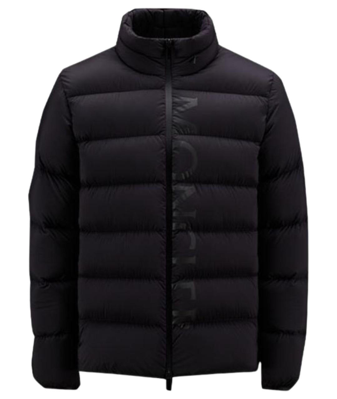 MONCLER Черный пуховик, фото 1