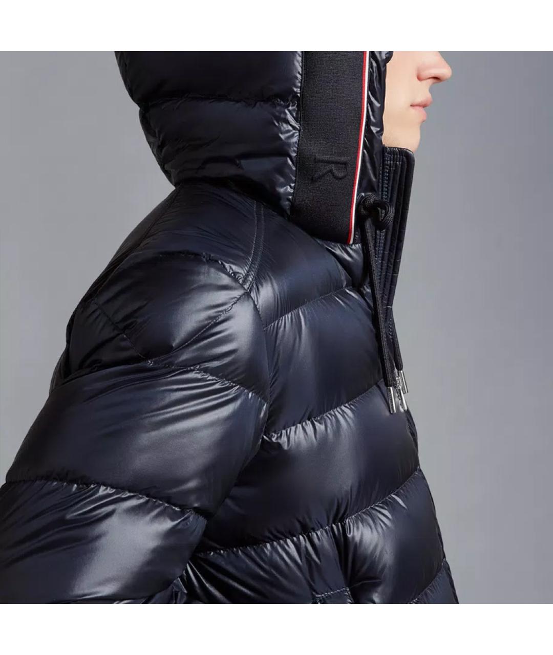 MONCLER Синий пуховик, фото 5