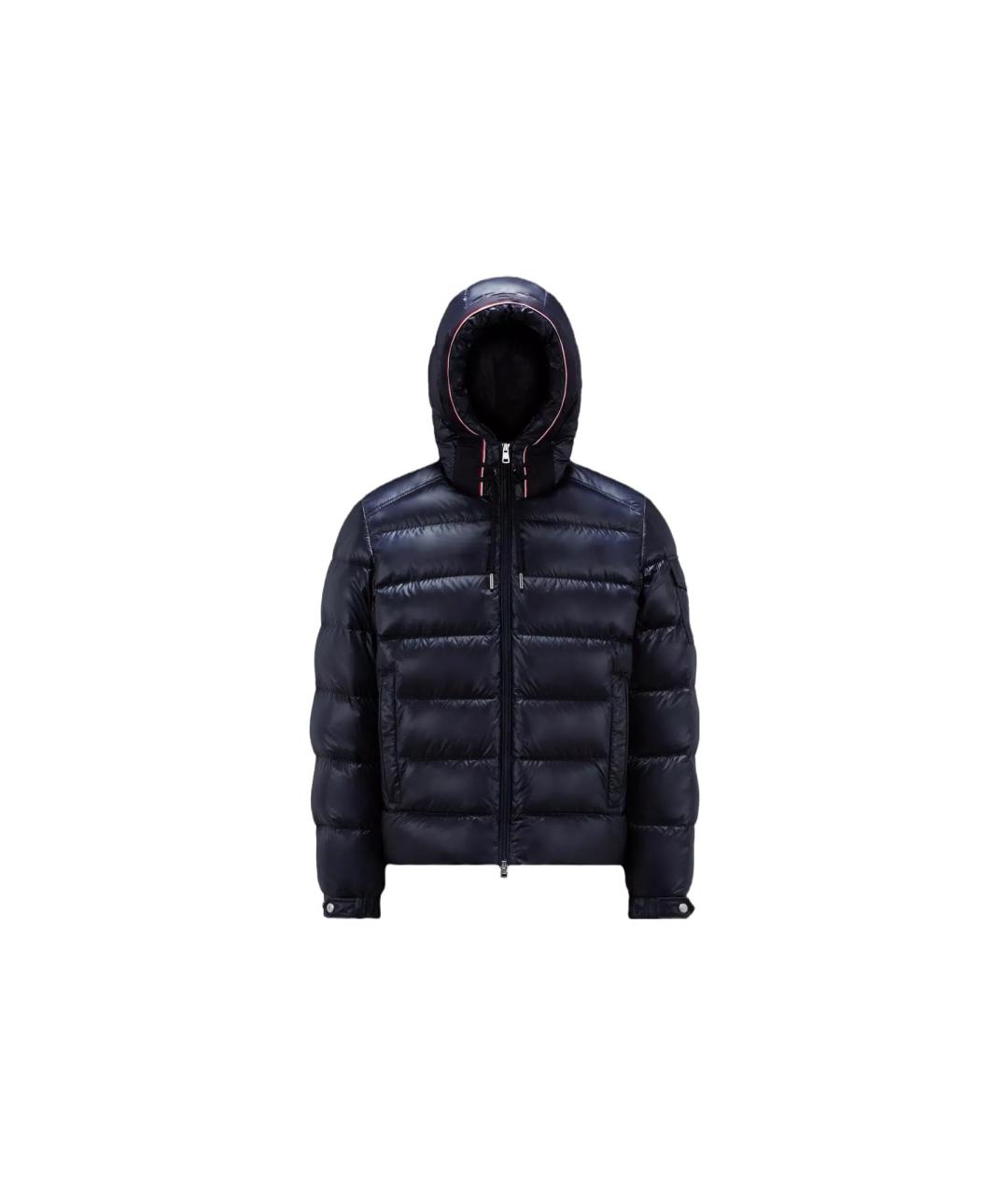 MONCLER Синий пуховик, фото 6