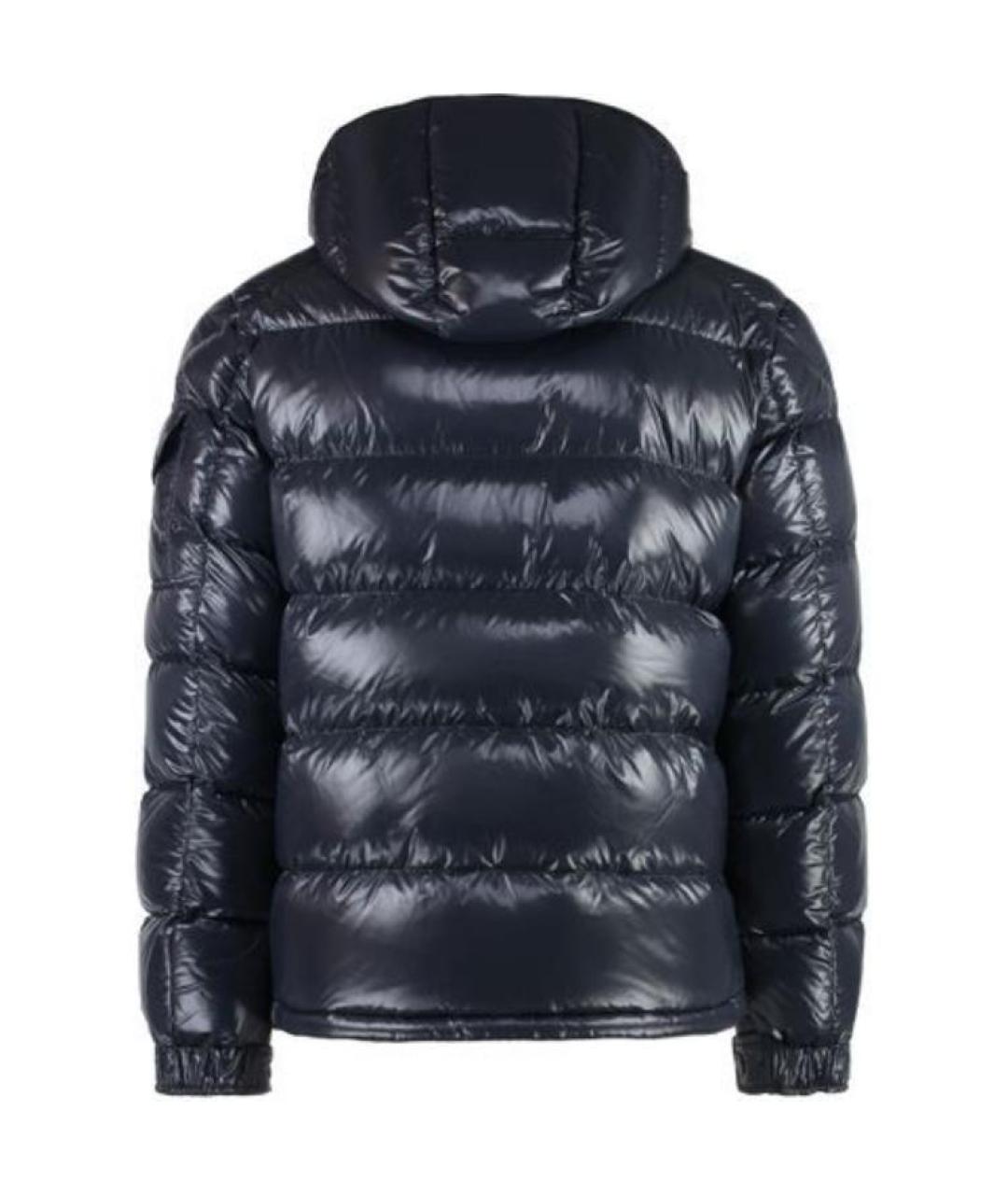 MONCLER Синий пуховик, фото 2