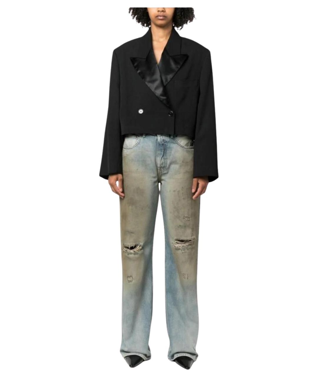 ACNE STUDIOS Синие прямые джинсы, фото 2