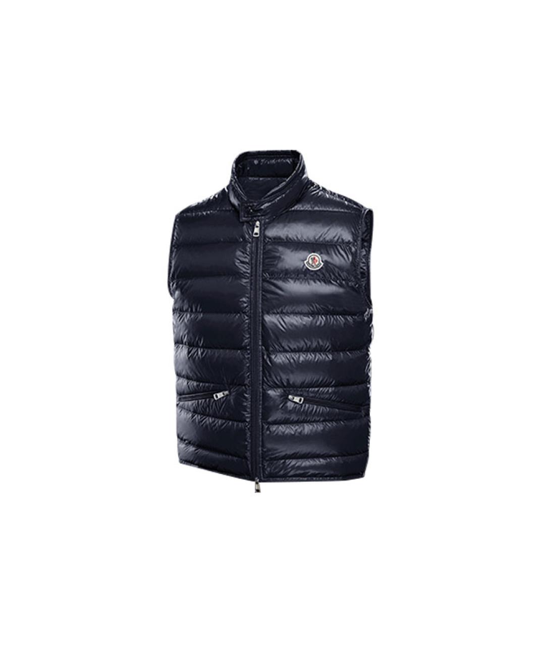 MONCLER Синий жилет, фото 3