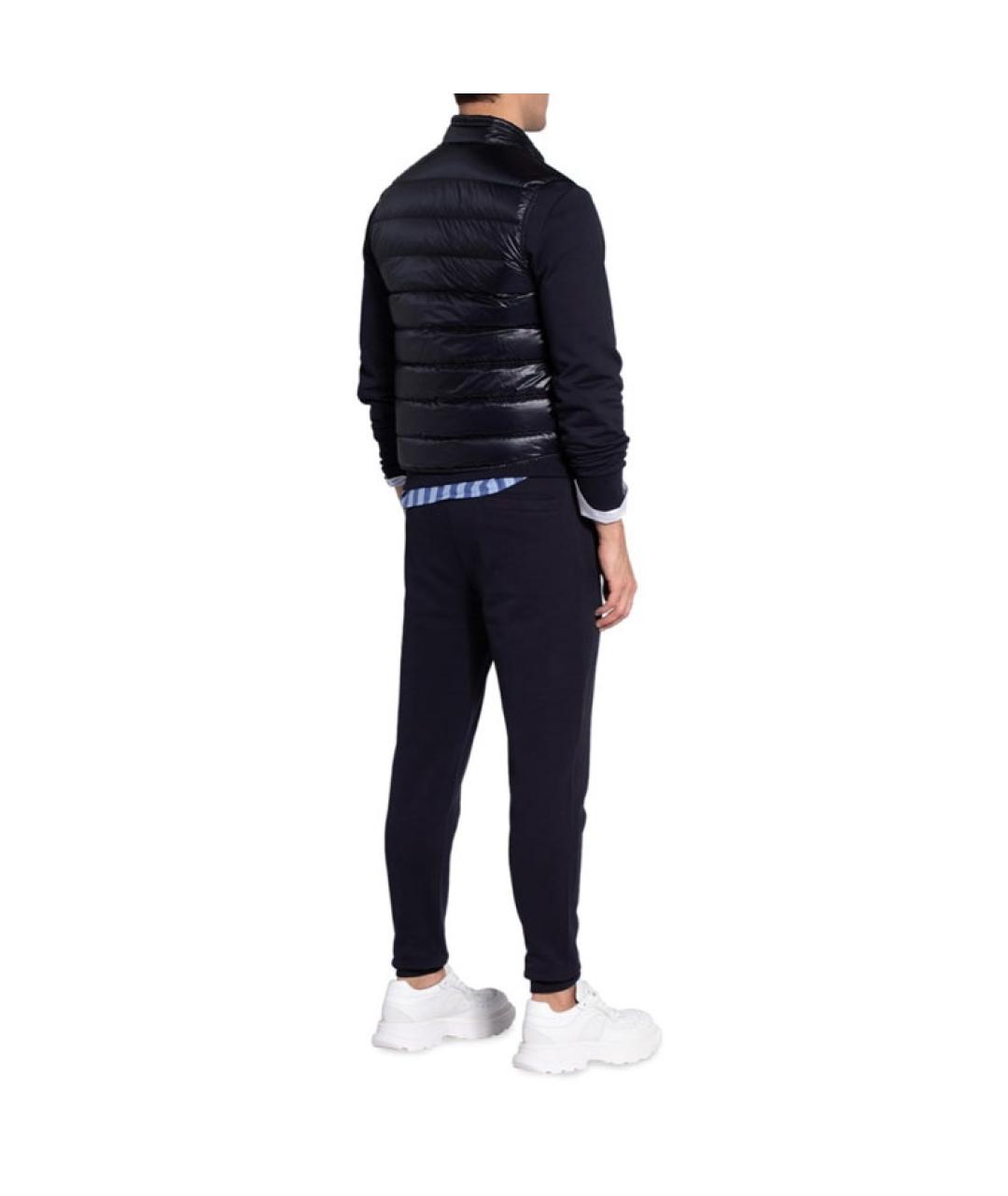 MONCLER Синий жилет, фото 5