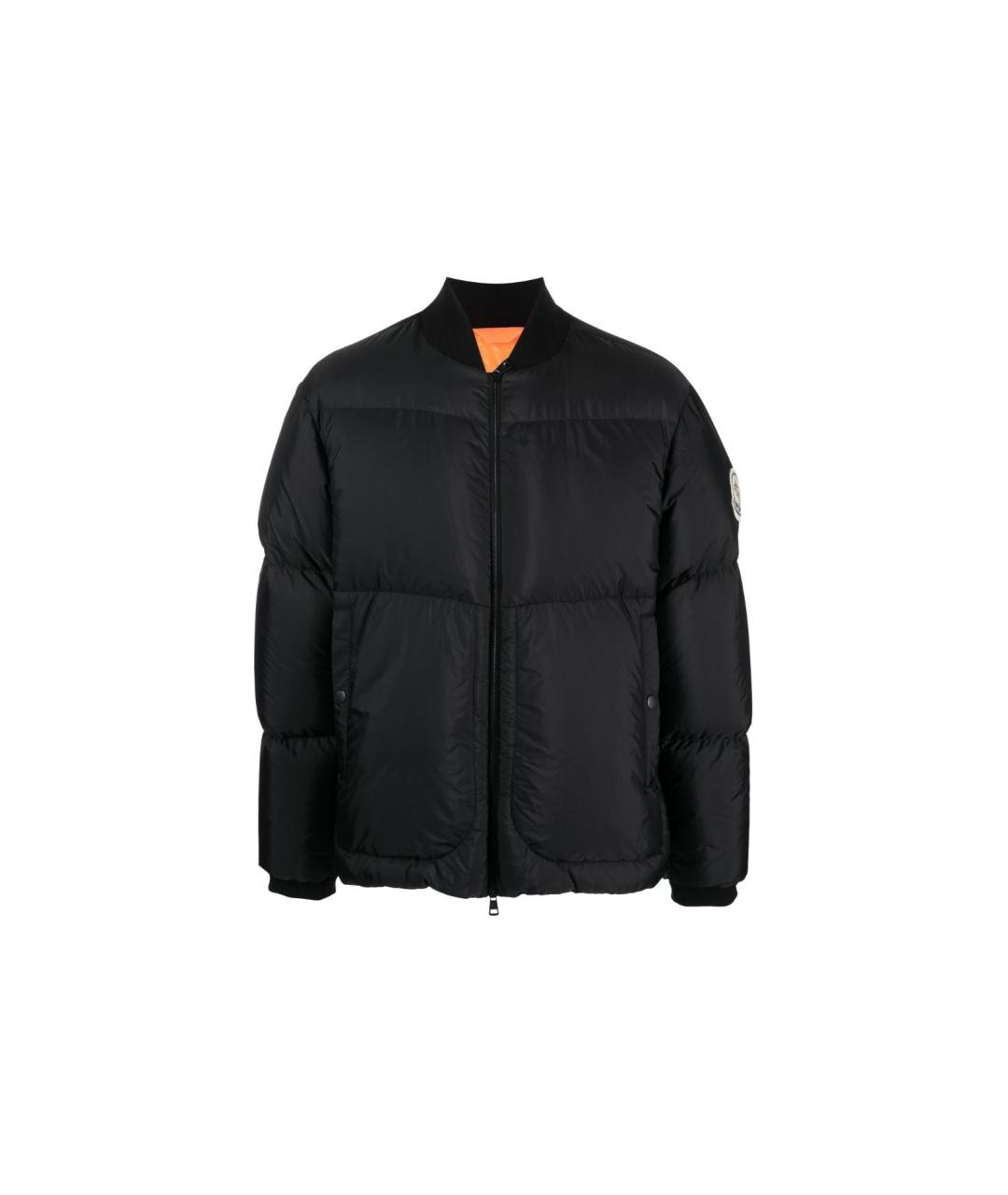 MONCLER Черный пуховик, фото 1