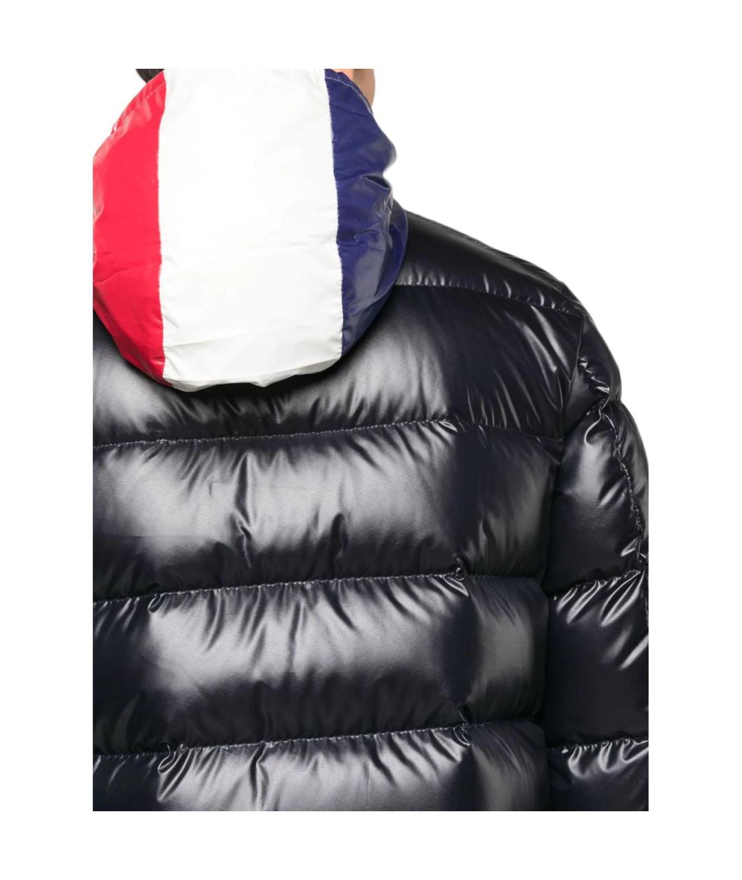 MONCLER Черный пуховик, фото 6