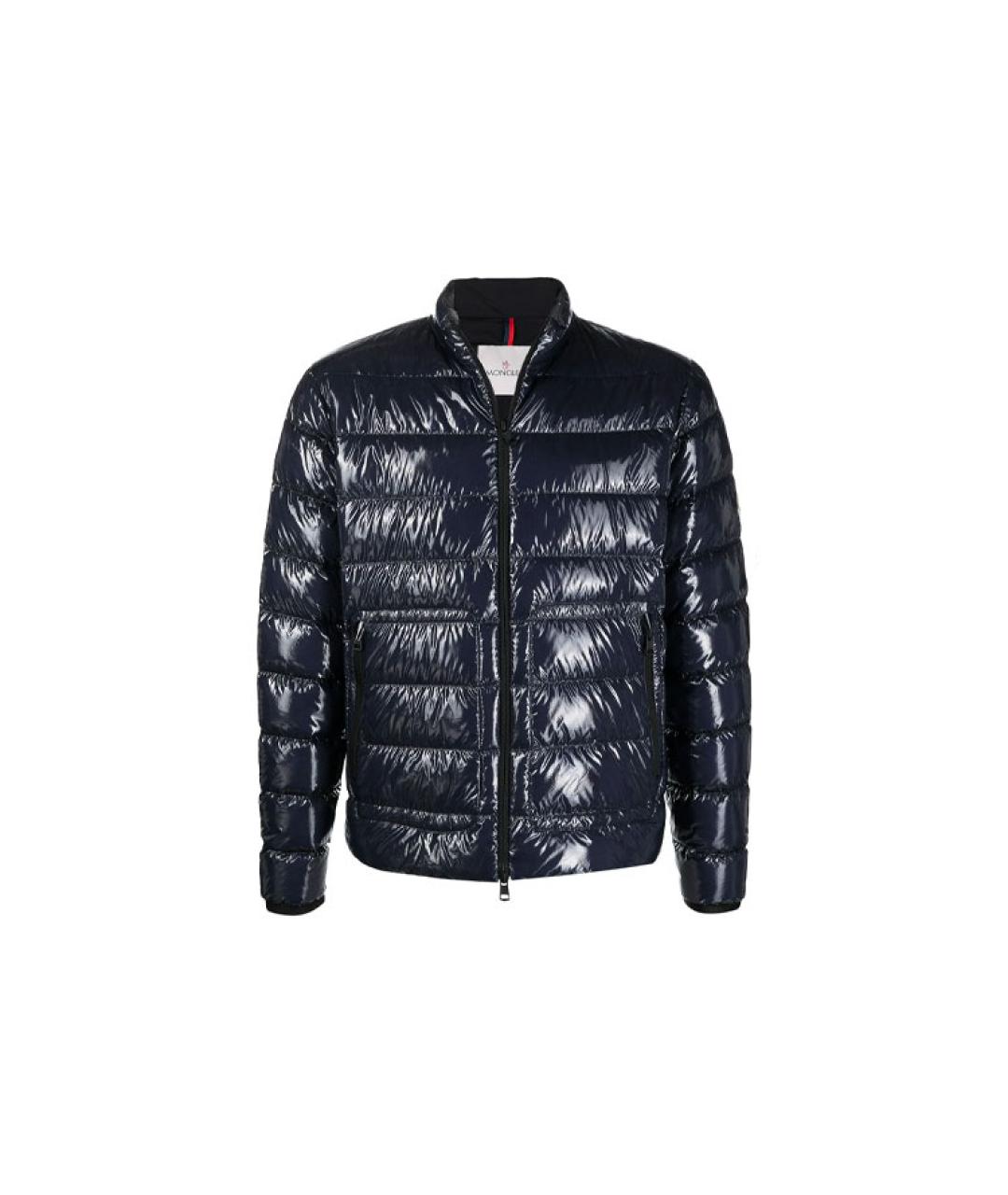 MONCLER Синий пуховик, фото 7