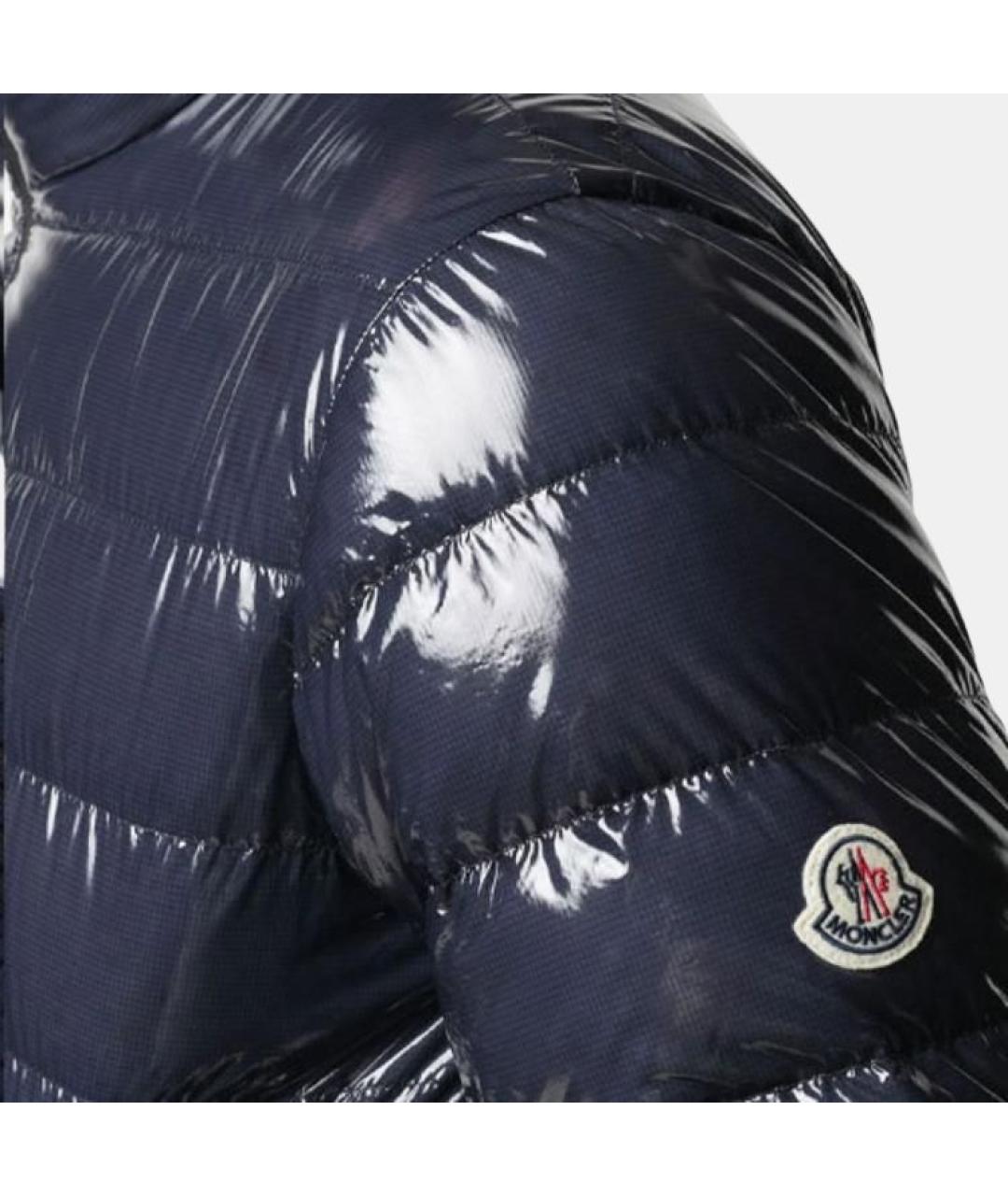MONCLER Синий пуховик, фото 5