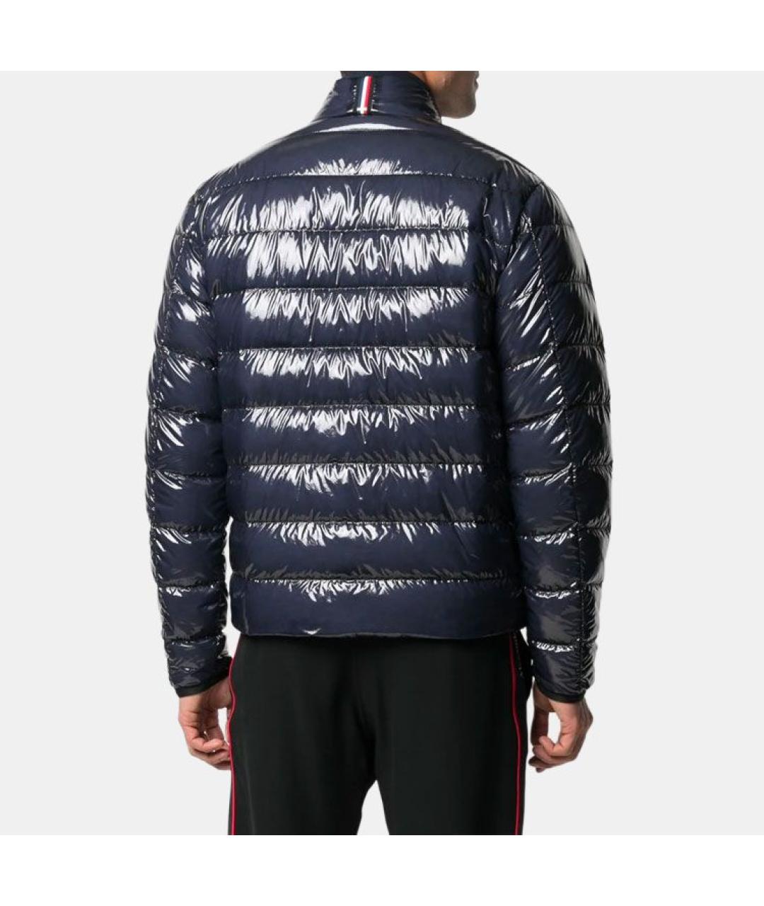 MONCLER Синий пуховик, фото 3