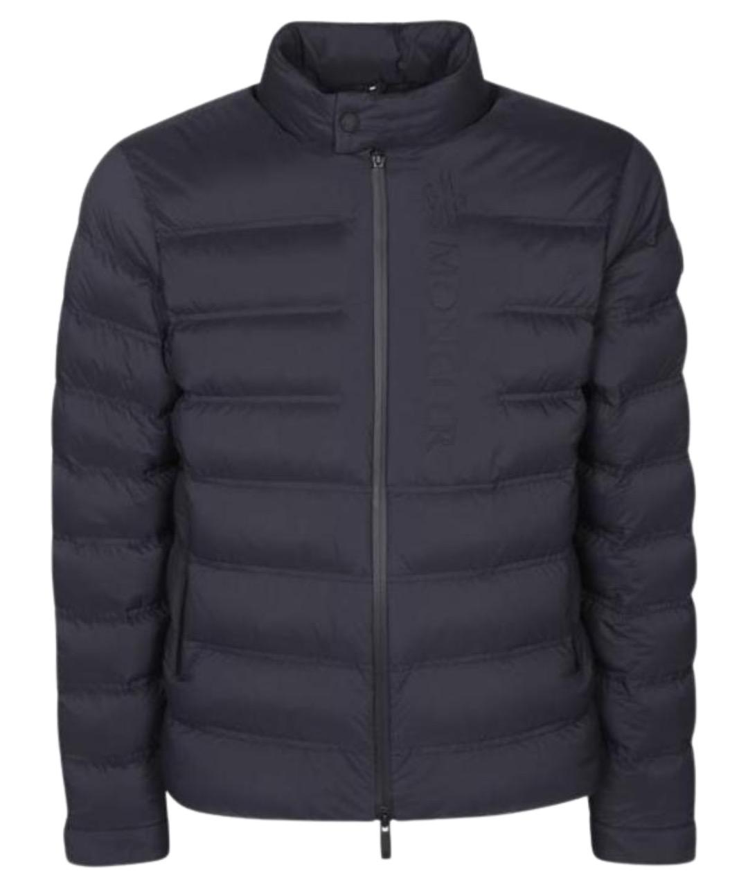 MONCLER Черная полиамидовая куртка, фото 1