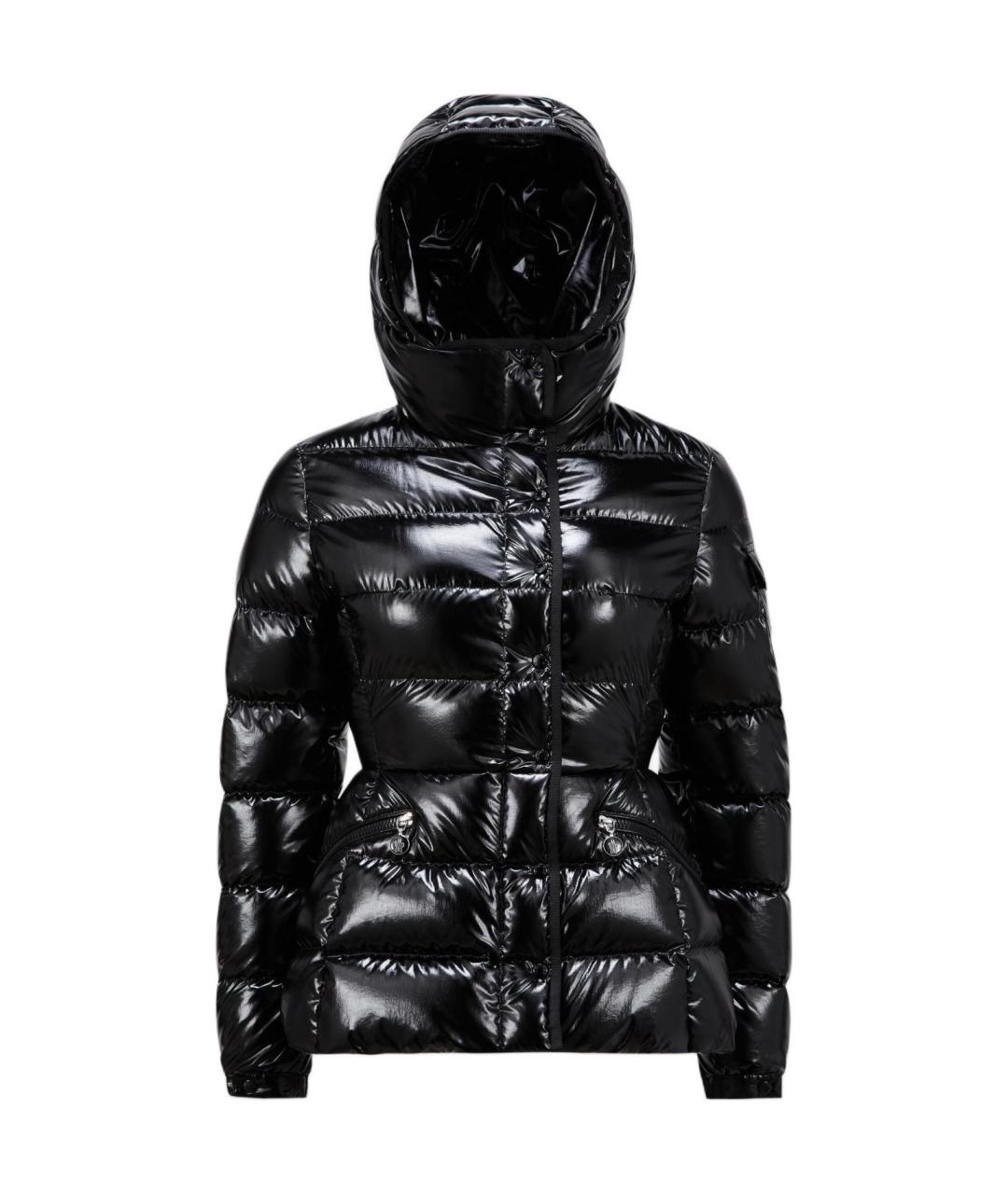 MONCLER Черная полиамидовая куртка, фото 1