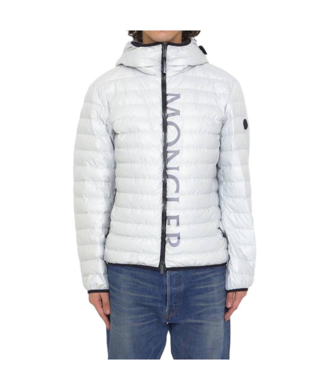 MONCLER Белая куртка, фото 2