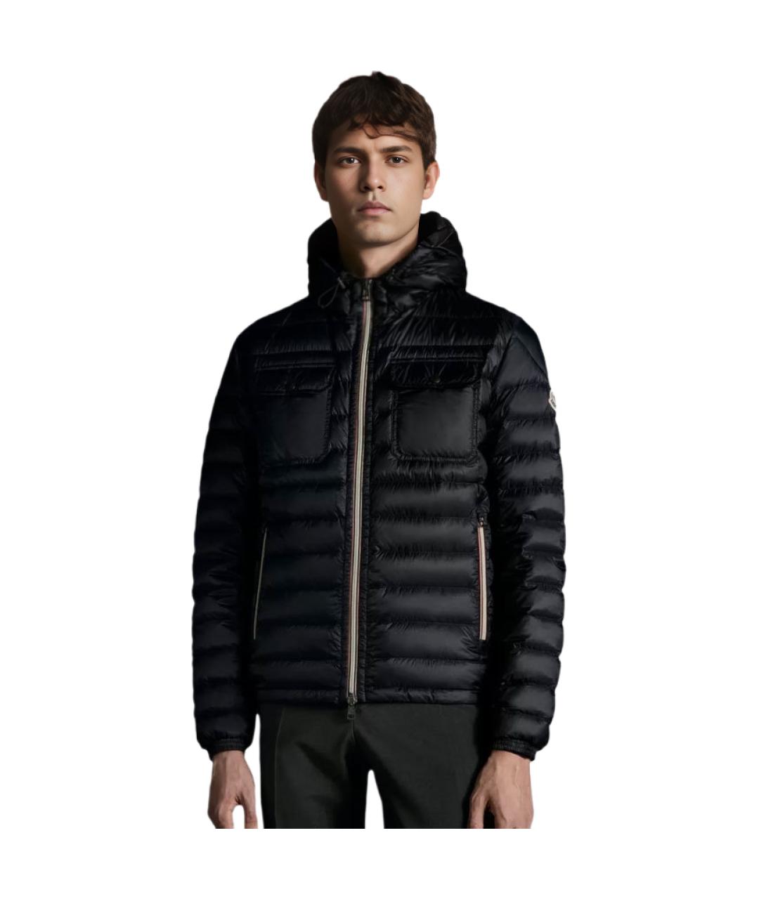 MONCLER Синяя куртка, фото 2