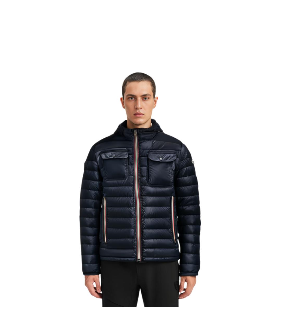 MONCLER Синяя куртка, фото 5