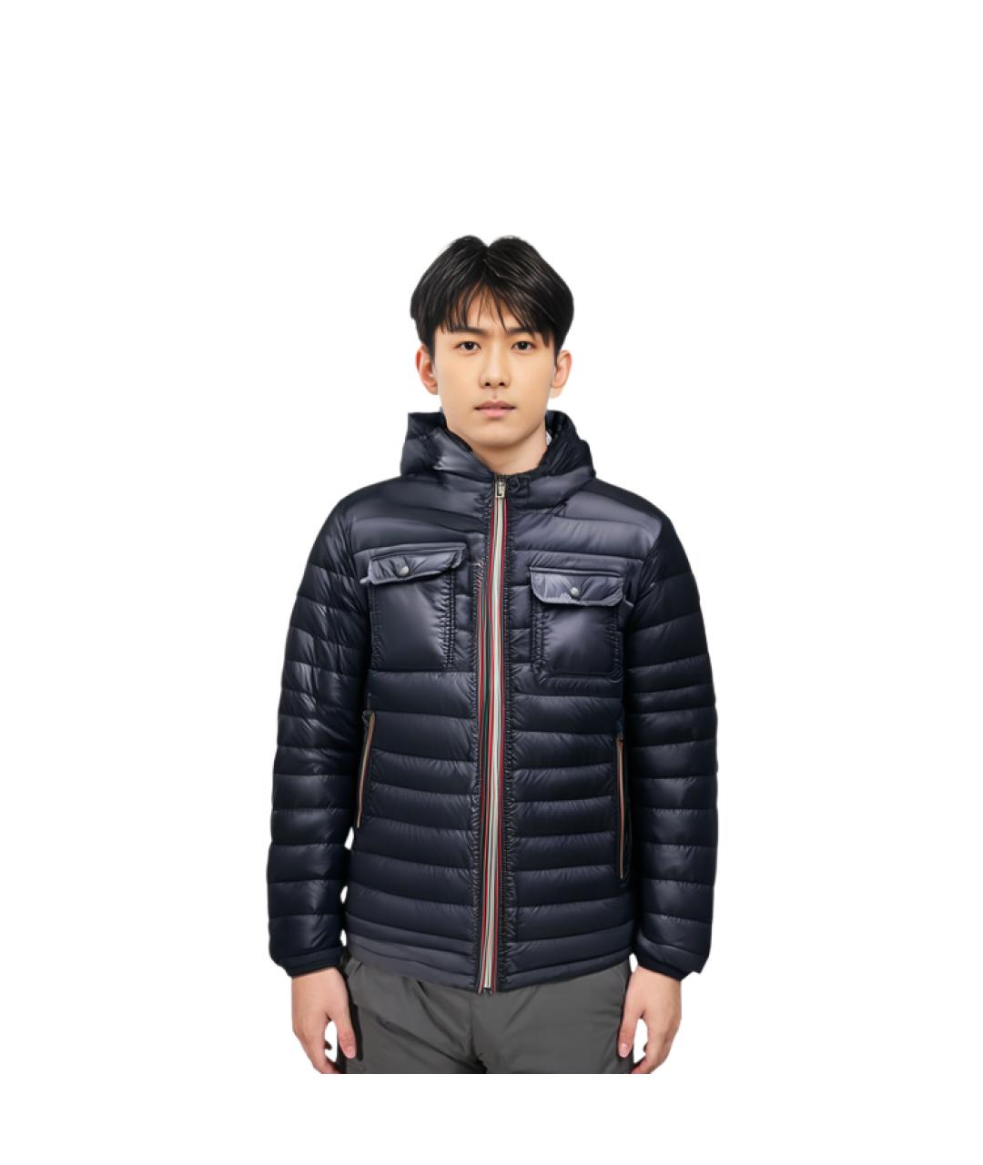 MONCLER Синяя куртка, фото 6