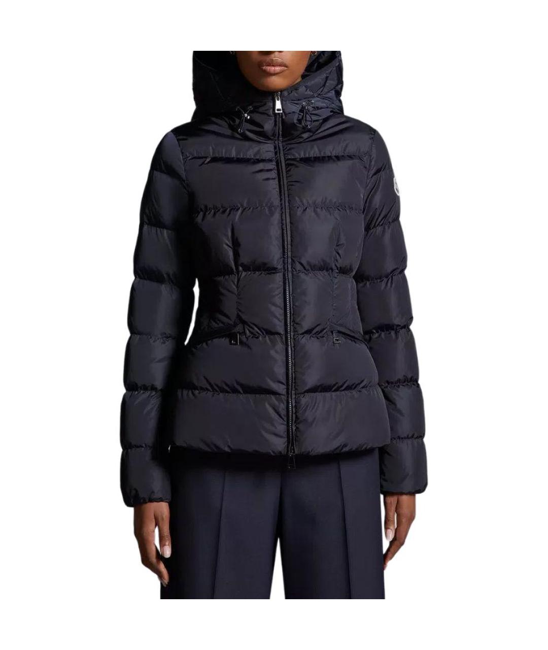 MONCLER Синий пуховик, фото 3