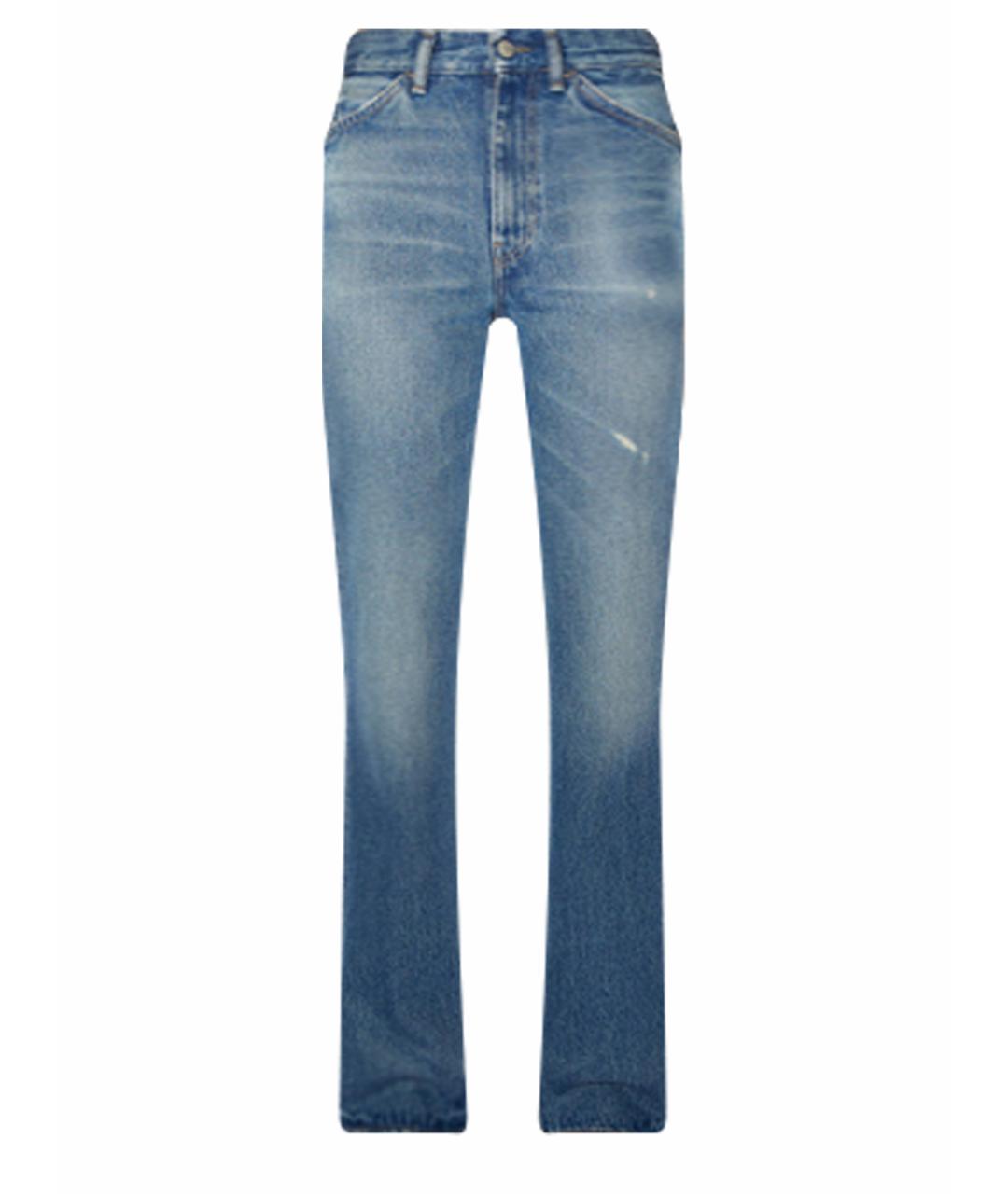 ACNE STUDIOS Синие прямые джинсы, фото 1