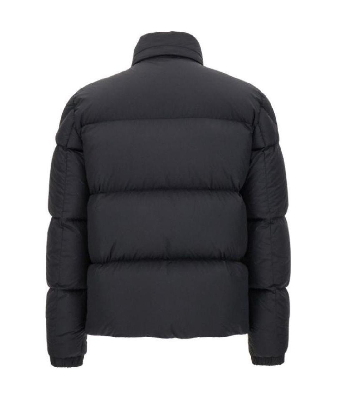 MONCLER Черный пуховик, фото 2