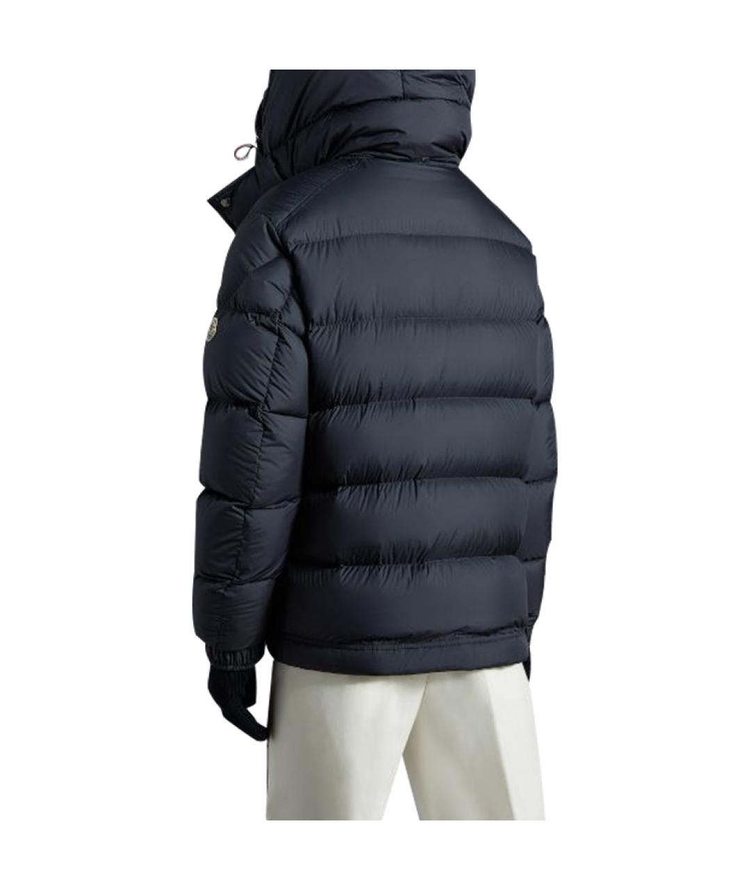 MONCLER Синяя полиамидовая куртка, фото 3