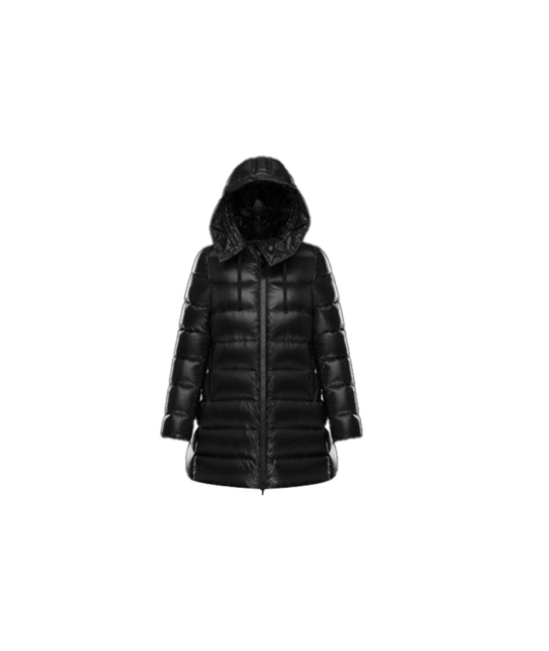 MONCLER Черный пуховик, фото 6