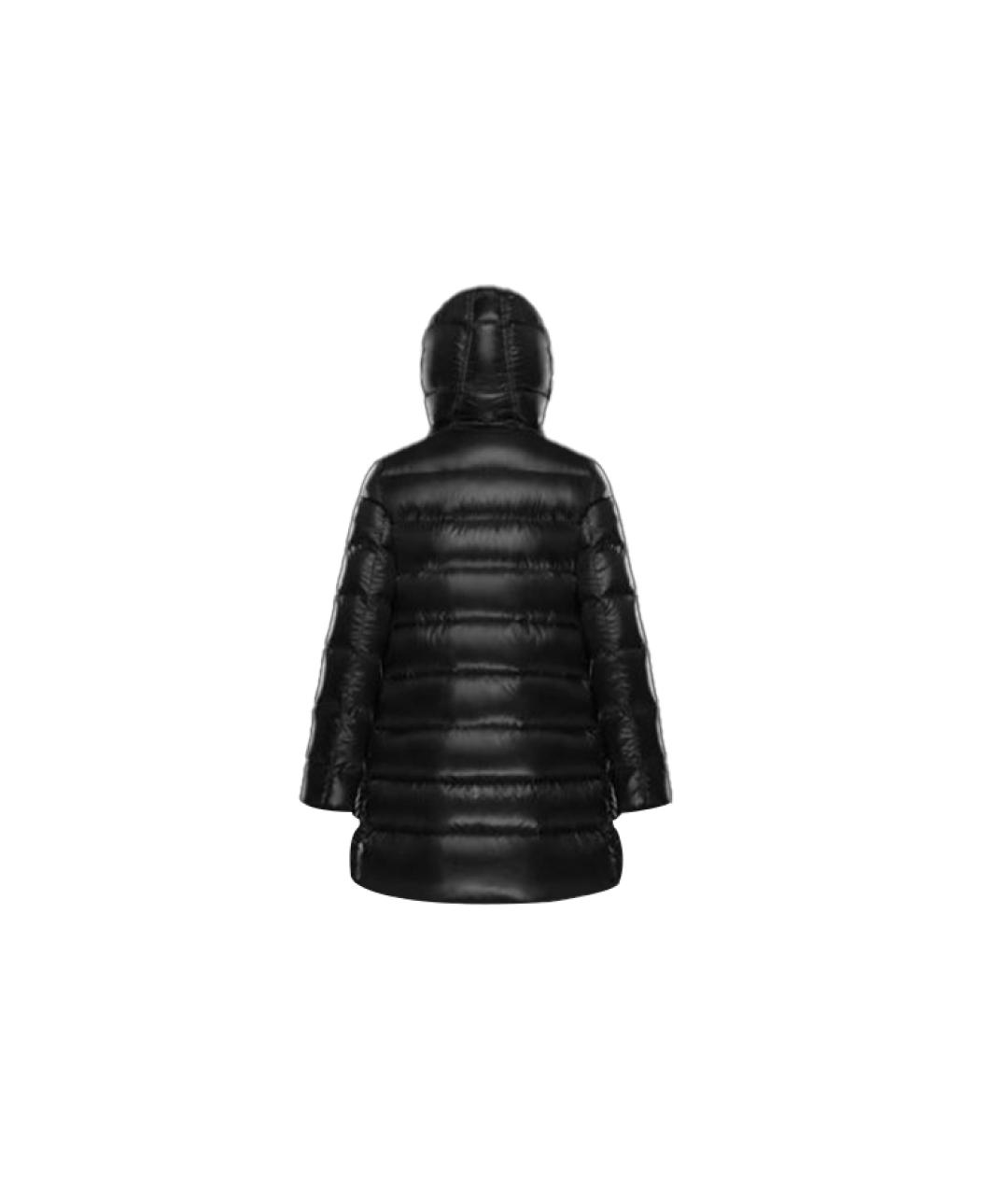 MONCLER Черный пуховик, фото 2