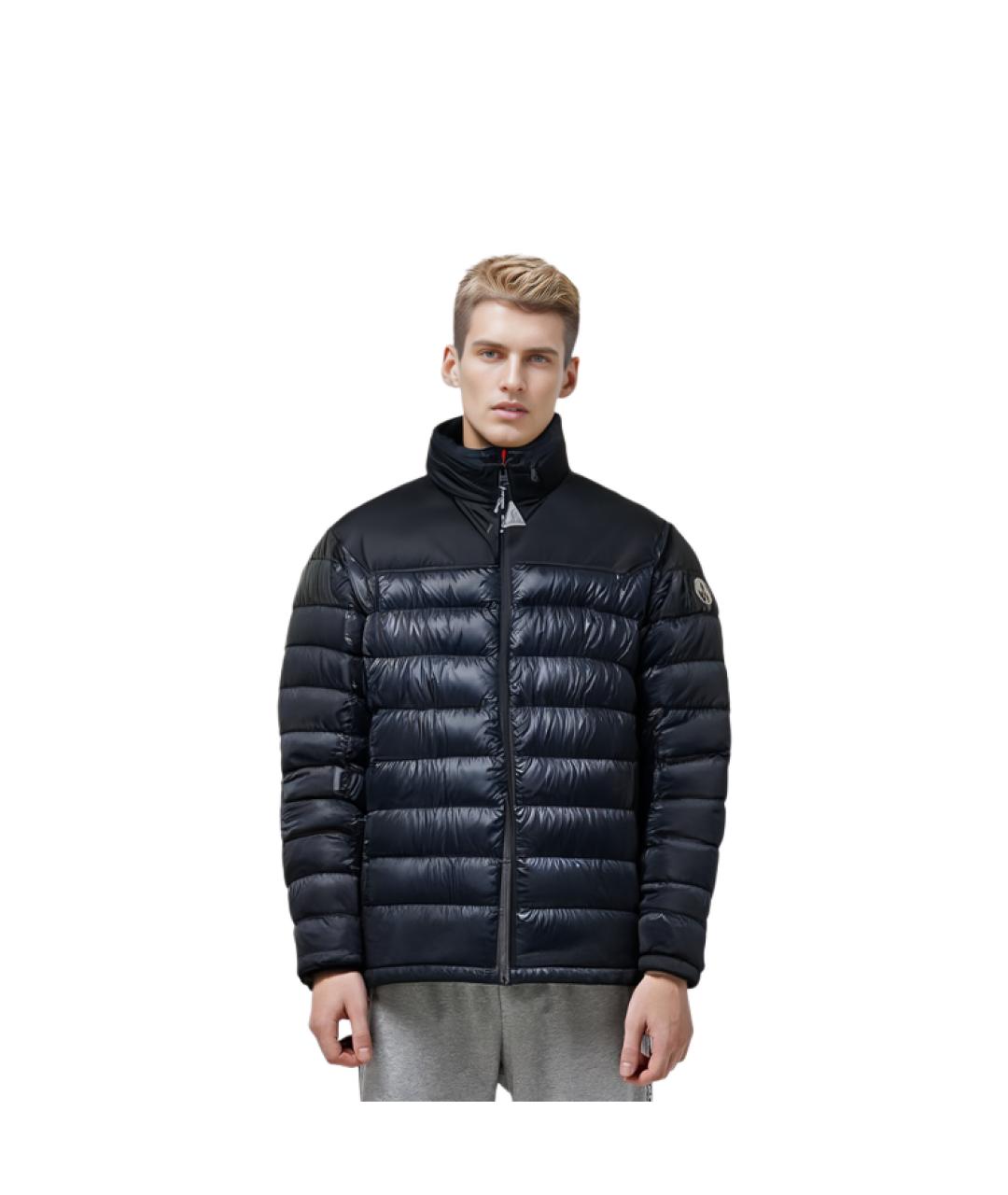 MONCLER Темно-синяя куртка, фото 4