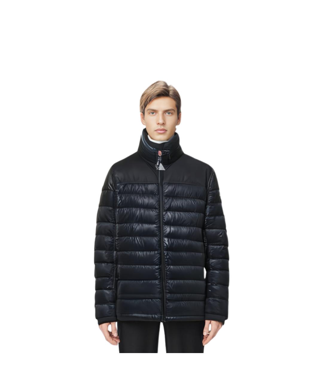 MONCLER Темно-синяя куртка, фото 3