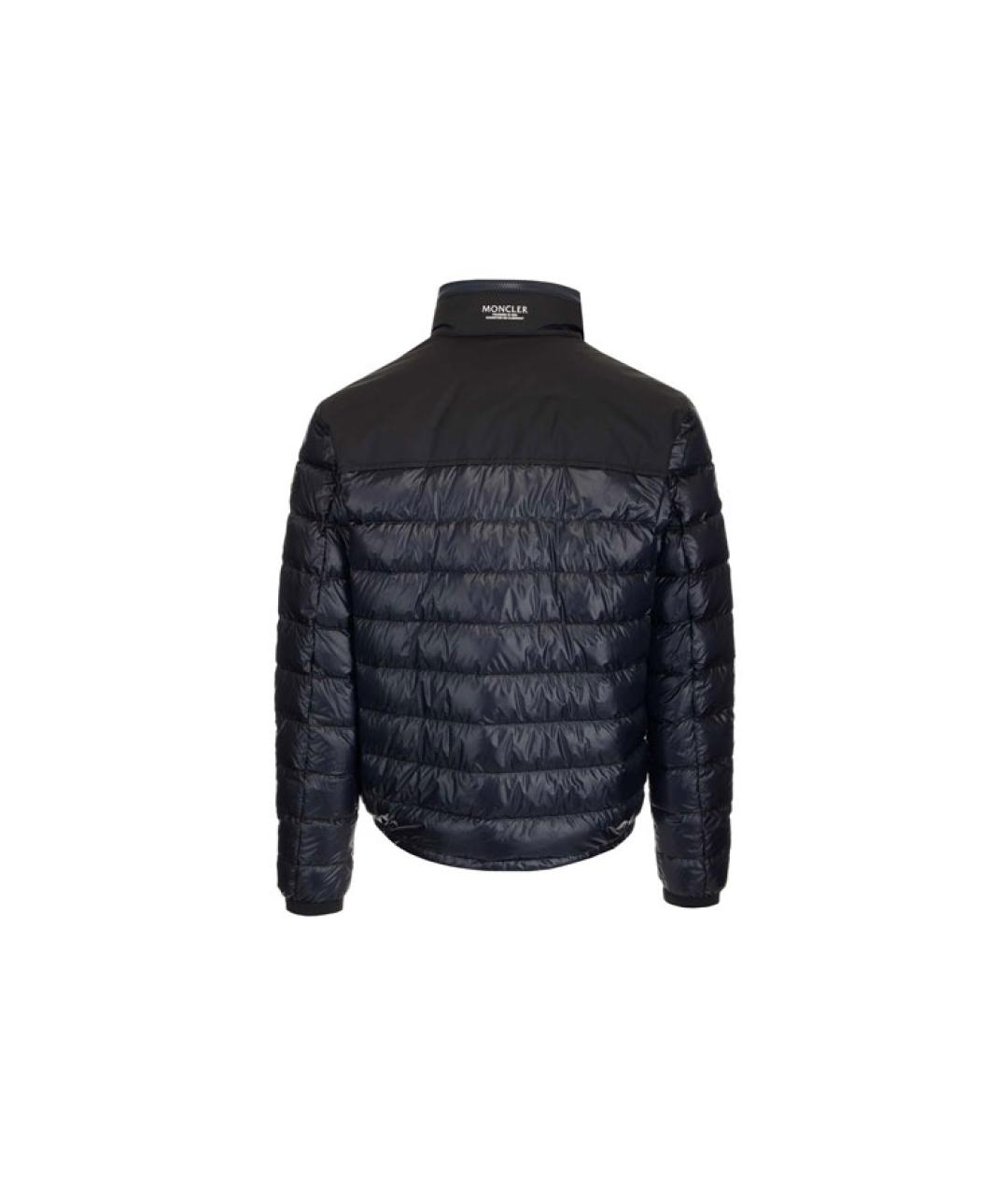 MONCLER Темно-синяя куртка, фото 2