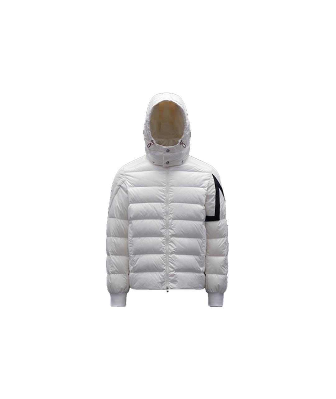 MONCLER Белый пуховик, фото 5