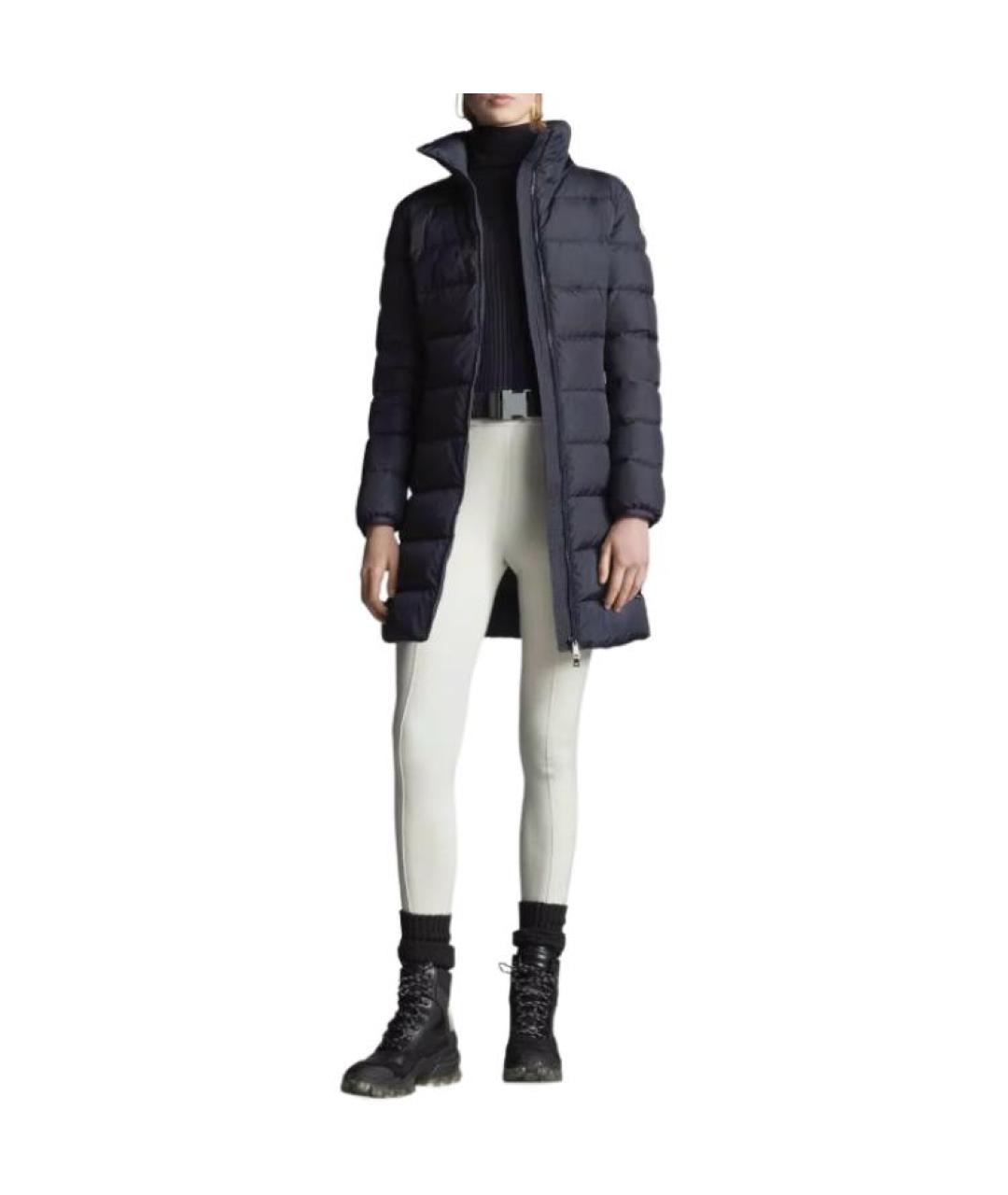 MONCLER Синий пуховик, фото 2