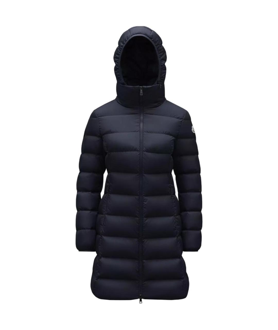 MONCLER Синий пуховик, фото 1