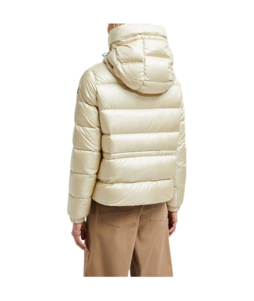 MONCLER Белый пуховик, фото 4