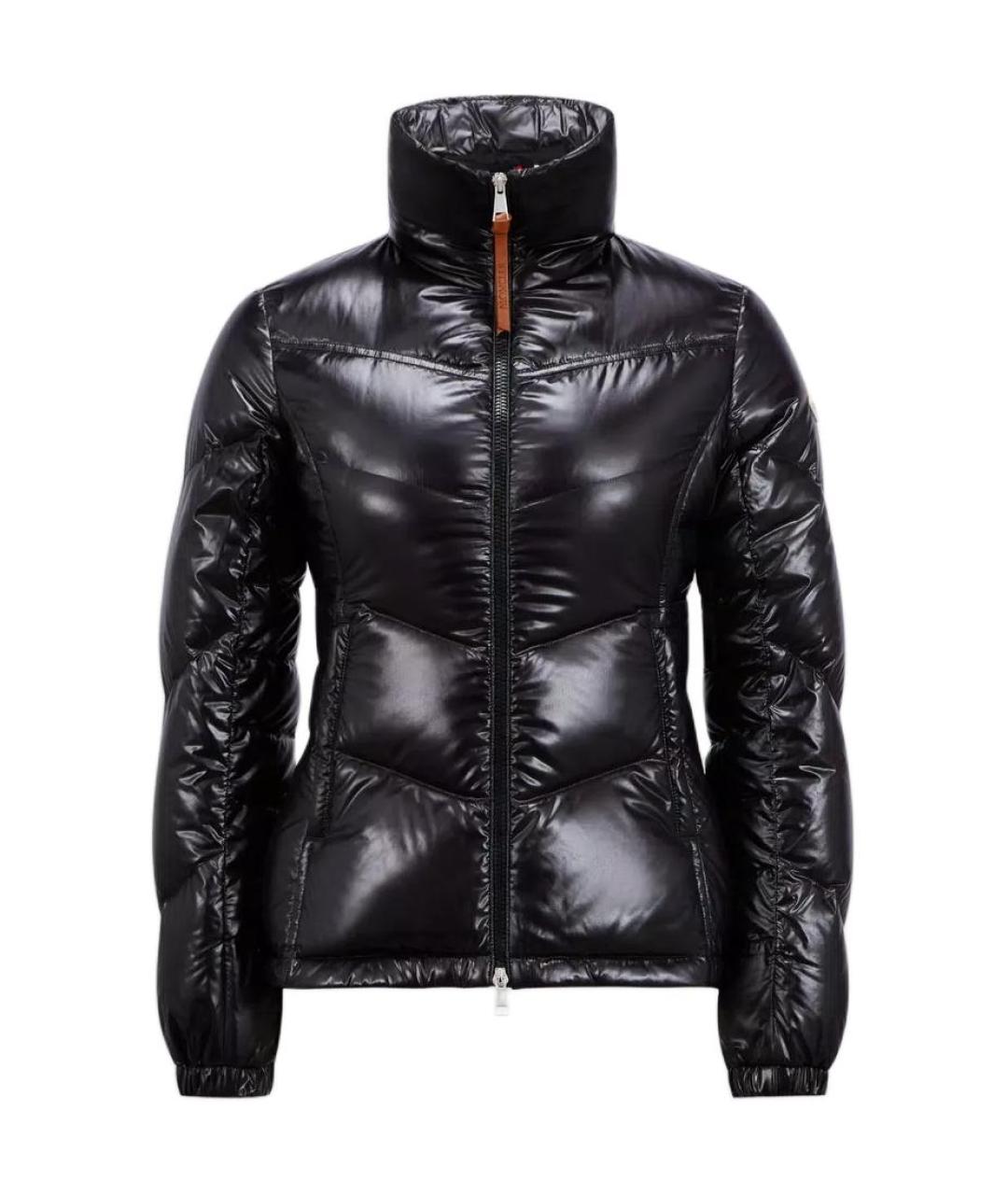 MONCLER Черный пуховик, фото 1