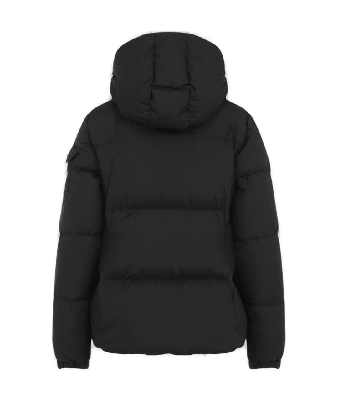 MONCLER Черная полиамидовая куртка, фото 2