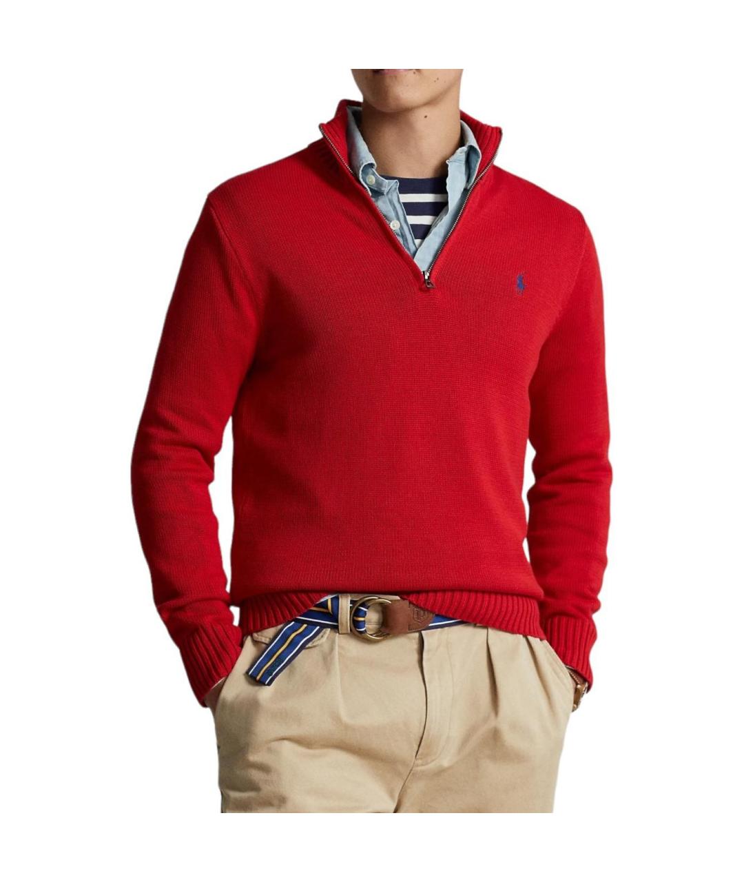 POLO RALPH LAUREN Красный джемпер / свитер, фото 3