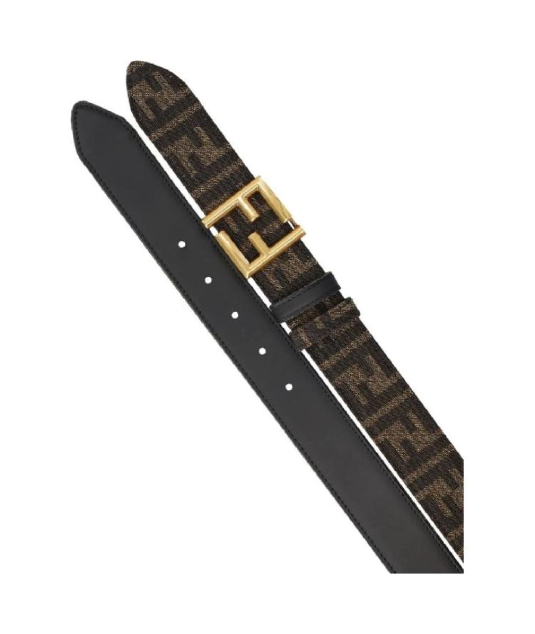 FENDI Черный ремень, фото 5
