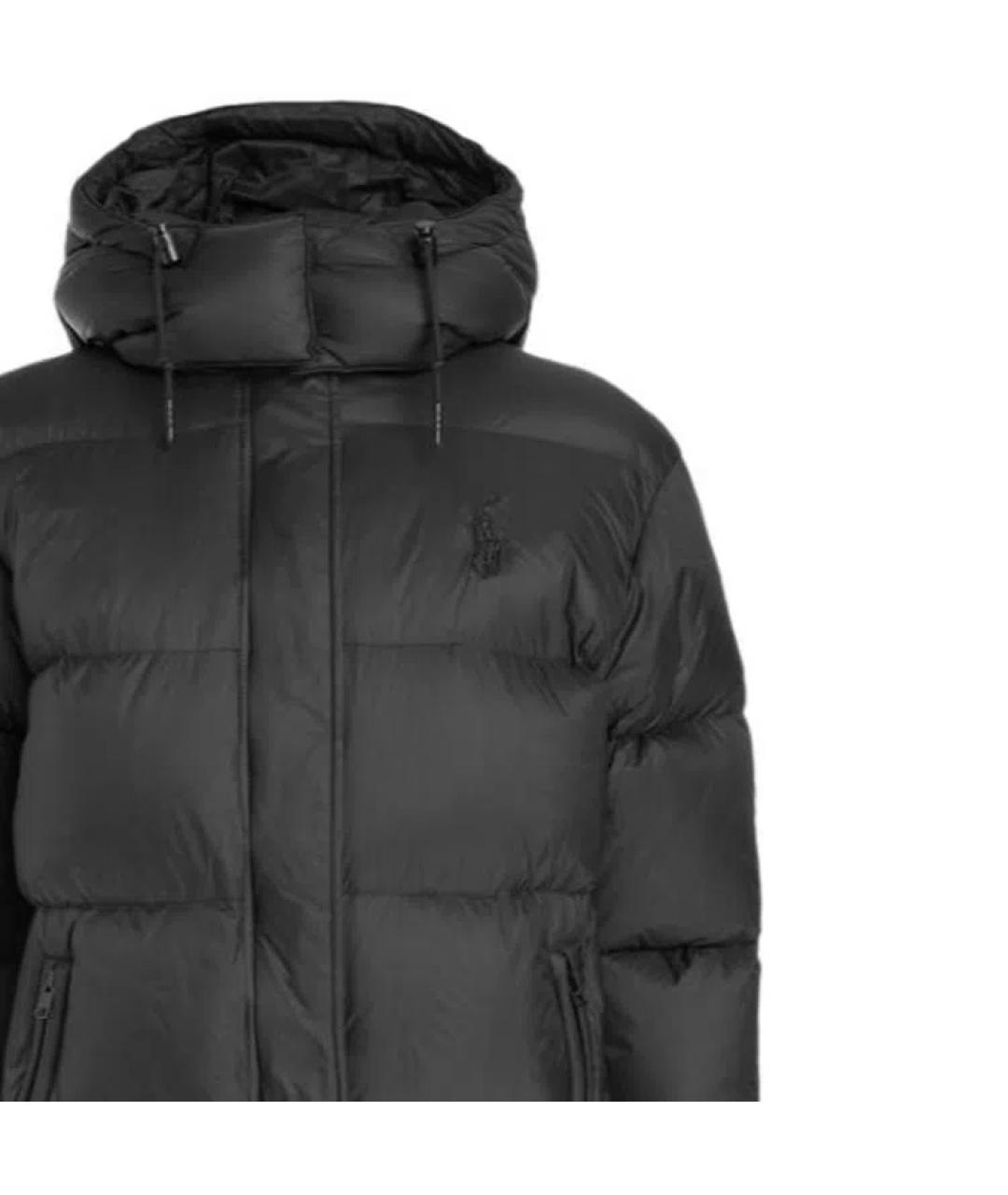 POLO RALPH LAUREN Черный пуховик, фото 3