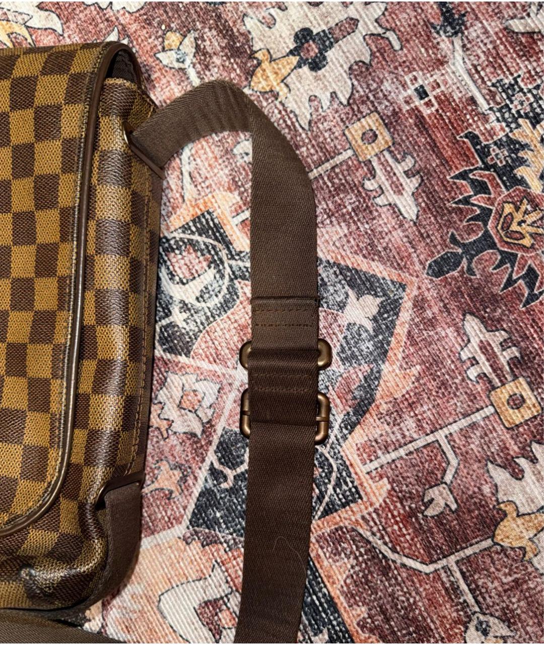 LOUIS VUITTON Коричневая сумка на плечо, фото 4