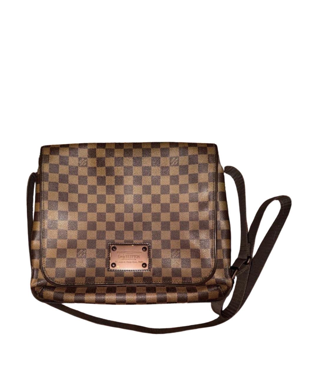 LOUIS VUITTON Коричневая сумка на плечо, фото 1