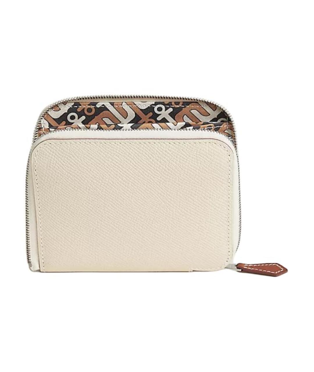 HERMES Бежевый кошелек, фото 1