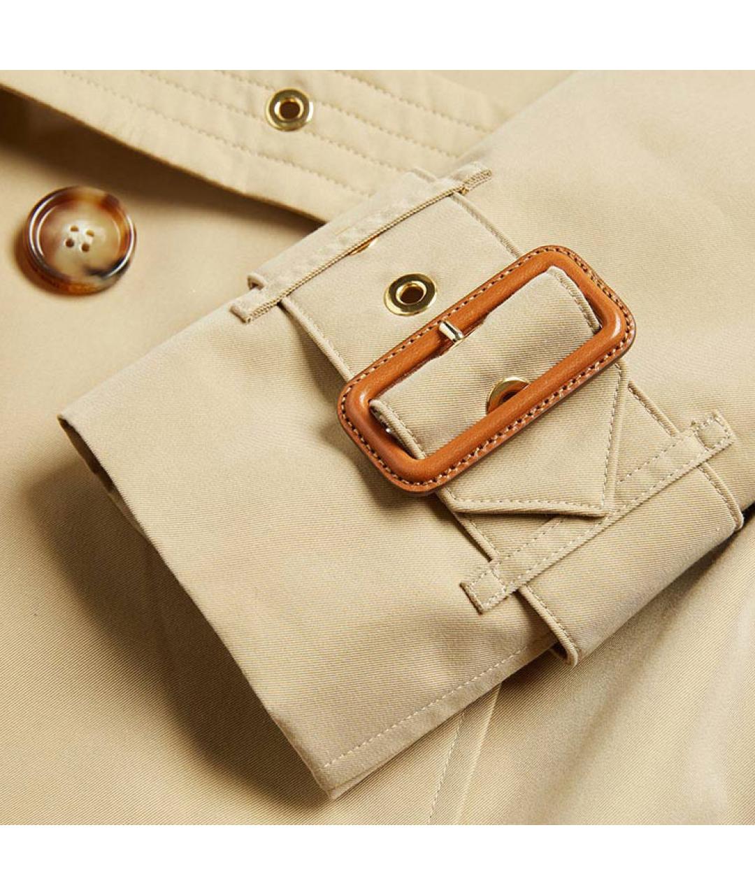 BURBERRY Хаки хлопковый тренч/плащ, фото 6